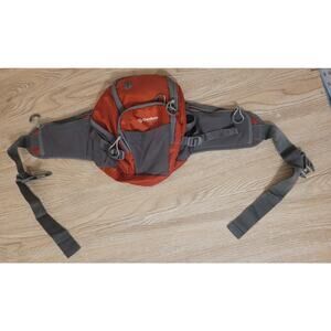 Outdoor Products Bag Orange Fanny Pack Manny Pack Waist Belt Hiking 30”-54”